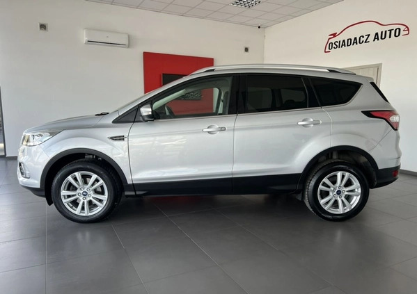 Ford Kuga cena 62800 przebieg: 161000, rok produkcji 2019 z Miłakowo małe 529